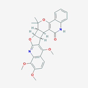 molecular formula C28H26N2O6 B053112 Haplodimerine CAS No. 120931-43-3