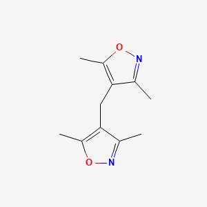 molecular formula C11H14N2O2 B5311207 Isoxazole, 4,4'-methylenebis[3,5-dimethyl- 