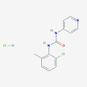 molecular formula C13H13Cl2N3O B053117 CI 953 CAS No. 124421-10-9
