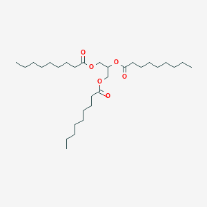 molecular formula C30H56O6 B053129 Trinonanoin CAS No. 126-53-4