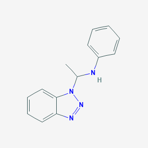 alpha-Methyl-N-phenyl-1H-benzotriazole-1-methanamine