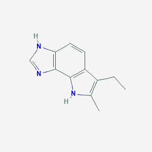 6-Ethyl-7-methyl-1,8-dihydroimidazo[4,5-g]indole
