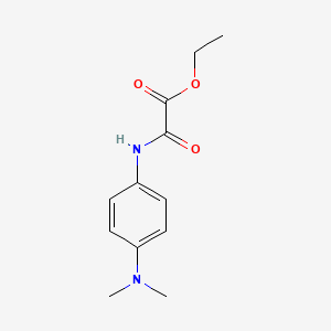 molecular formula C12H16N2O3 B5314306 N-(4-Dimethylamino-phenyl)-oxalamic acid ethyl ester CAS No. 6121-25-1