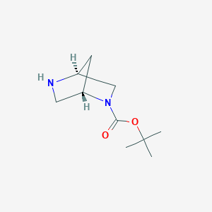 molecular formula C10H18N2O2 B053205 (1S,4S)-2-Boc-2,5-diazabicyclo[2.2.1]heptane CAS No. 113451-59-5