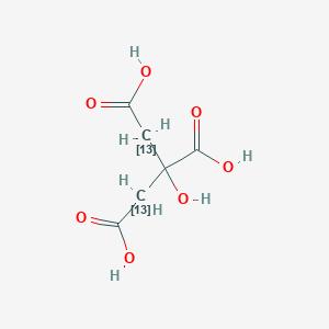 molecular formula C6H8O7 B053231 Citric acid-2,4-13C2 CAS No. 121633-50-9