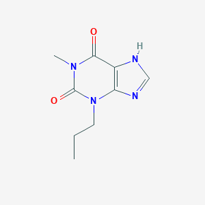 molecular formula C9H12N4O2 B053242 1-methyl-3-propyl-7H-purine-2,6-dione CAS No. 118024-67-2