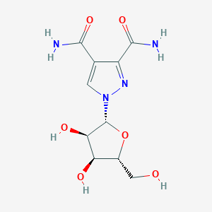 1-Ribofuranosylpyrazole-3,4-dicarboxamide