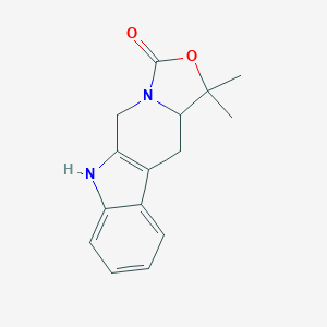 14,14-Dimethyl-13-oxa-8,11-diazatetracyclo[7.7.0.02,7.011,15]hexadeca-1(9),2,4,6-tetraen-12-one