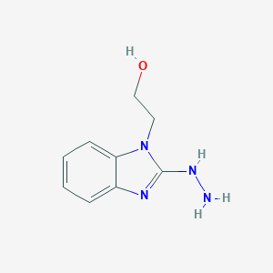 2-(2-Hydrazinyl-1H-benzo[d]imidazol-1-yl)ethanol