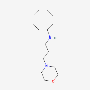 molecular formula C15H30N2O B5328615 N-(3-morpholin-4-ylpropyl)cyclooctanamine CAS No. 416865-31-1
