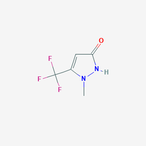 1-methyl-5-(trifluoromethyl)-1H-pyrazol-3-ol