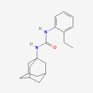 molecular formula C19H26N2O B5330035 N-(1-ADAMANTYL)-N'-(2-ETHYLPHENYL)UREA 