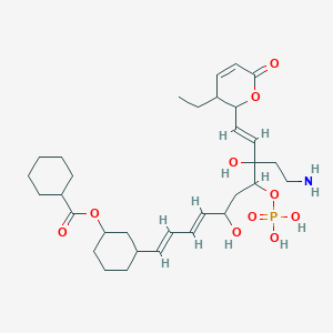 molecular formula C32H50NO10P B053301 Phoslactomycin E CAS No. 122856-29-5