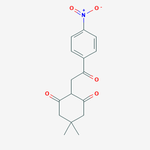 5,5-Dimethyl-2-[2-(4-nitrophenyl)-2-oxoethyl]cyclohexane-1,3-dione