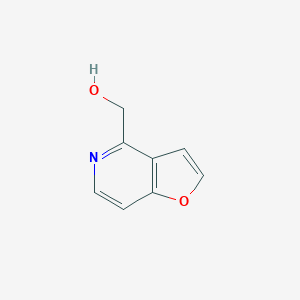 molecular formula C8H7NO2 B053325 Furo[3,2-c]pyridine-4-methanol CAS No. 117013-87-3