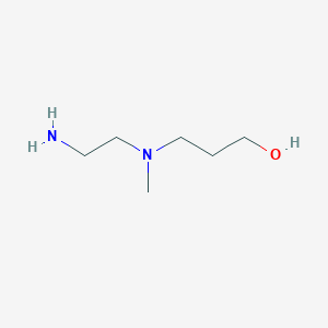 3-[2-Aminoethyl(methyl)amino]propan-1-ol