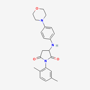 molecular formula C22H25N3O3 B5332712 MFCD06436187 