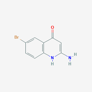 2-Amino-6-bromoquinolin-4-OL