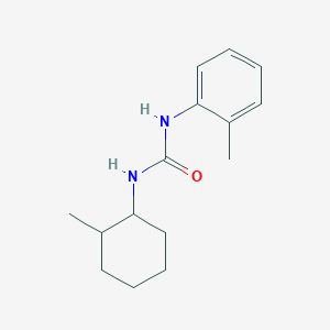 molecular formula C15H22N2O B5337109 N-(2-methylcyclohexyl)-N'-(2-methylphenyl)urea 