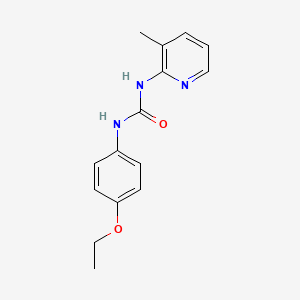 molecular formula C15H17N3O2 B5337995 1-(4-Ethoxyphenyl)-3-(3-methylpyridin-2-yl)urea 