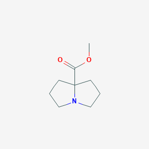 Methyl hexahydro-1H-pyrrolizine-7a-carboxylate