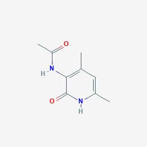 molecular formula C9H12N2O2 B5344314 N-(4,6-dimethyl-2-oxo-1,2-dihydropyridin-3-yl)acetamide 