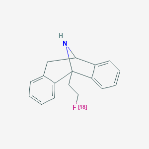 molecular formula C17H16FN B053444 5-Fluoromethyl MK 801 CAS No. 119493-73-1