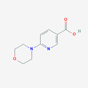 molecular formula C10H12N2O3 B053455 6-Morpholinonicotinic Acid CAS No. 120800-52-4