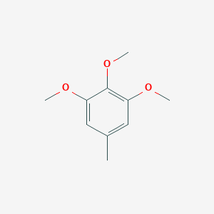molecular formula C10H14O3 B053474 3,4,5-Trimethoxytoluene CAS No. 6443-69-2