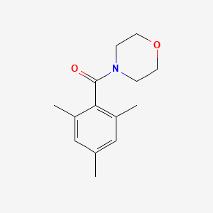 molecular formula C14H19NO2 B5347732 MESITYL(MORPHOLINO)METHANONE 