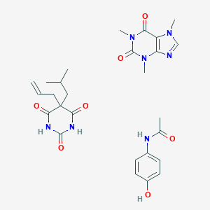 molecular formula C27H35N7O7 B053488 Fioricet CAS No. 122018-95-5