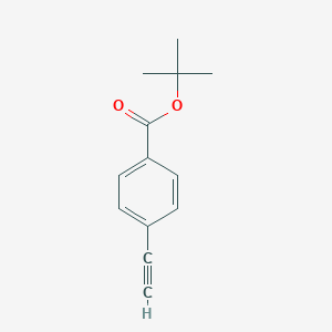 molecular formula C13H14O2 B053489 Tert-butyl 4-ethynylbenzoate CAS No. 111291-97-5