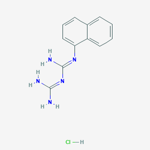 molecular formula C12H14ClN5 B5349006 N-(naphthalen-1- CAS No. 41283-74-3