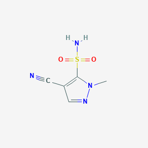 4-Cyano-1-methyl-1H-pyrazole-5-sulfonamide