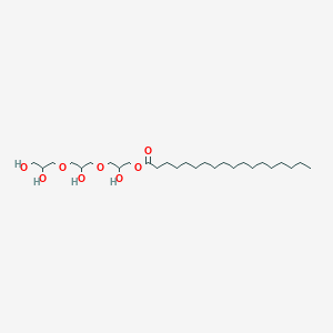 [3-[3-(2,3-Dihydroxypropoxy)-2-hydroxypropoxy]-2-hydroxypropyl] octadecanoate