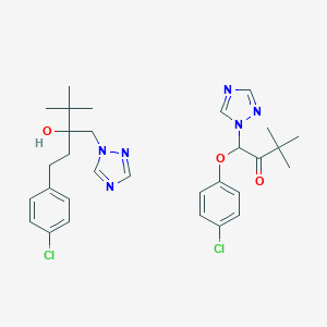 molecular formula C30H38Cl2N6O3 B053502 Folicur Top CAS No. 124027-08-3