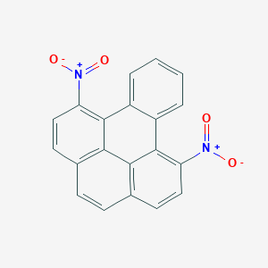 molecular formula C20H10N2O4 B053518 1,8-Dinitrobenzo(e)pyrene CAS No. 120812-49-9