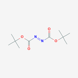 molecular formula C₁₀H₁₈N₂O₄ B053519 Di-tert-butyl azodicarboxylate CAS No. 870-50-8