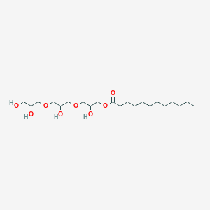 [3-[3-(2,3-Dihydroxypropoxy)-2-hydroxypropoxy]-2-hydroxypropyl] dodecanoate