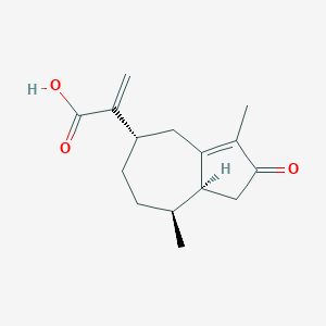 molecular formula C15H20O3 B053532 Rupestonic acid CAS No. 115473-63-7