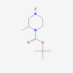 molecular formula C10H20N2O2 B053542 1-Boc-2-methylpiperazine CAS No. 120737-78-2