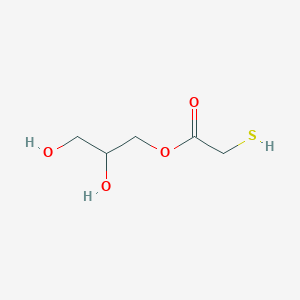 molecular formula C5H10O4S B053553 Glyceryl monothioglycolate CAS No. 30618-84-9