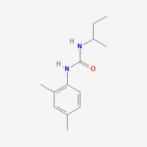 molecular formula C13H20N2O B5356415 1-Butan-2-yl-3-(2,4-dimethylphenyl)urea 