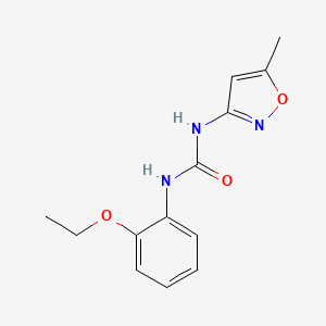 molecular formula C13H15N3O3 B5356591 N-(2-ethoxyphenyl)-N'-(5-methyl-3-isoxazolyl)urea 