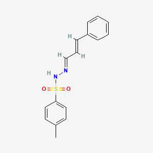 molecular formula C16H16N2O2S B5358907 Cinnamaldehyde, (p-tolylsulfonyl)hydrazone CAS No. 7318-33-4