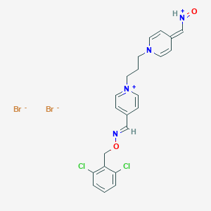 Trimethylene-bis(4-hydroxyiminomethyl)pyridium dibromide mono-2,6-dichlorobenzyl ether