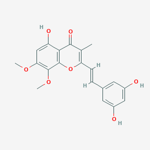 molecular formula C20H18O7 B053597 6-Desmethoxyhormothamnione CAS No. 111574-76-6