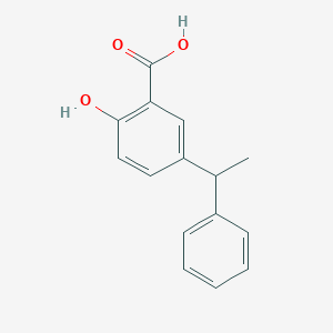 5-(1-Phenylethyl)salicylic acid