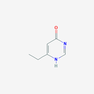 molecular formula C6H8N2O B053601 6-Ethylpyrimidin-4-ol CAS No. 124703-78-2