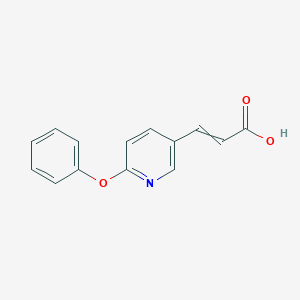3-(6-Phenoxy-3-pyridyl)acrylic acid